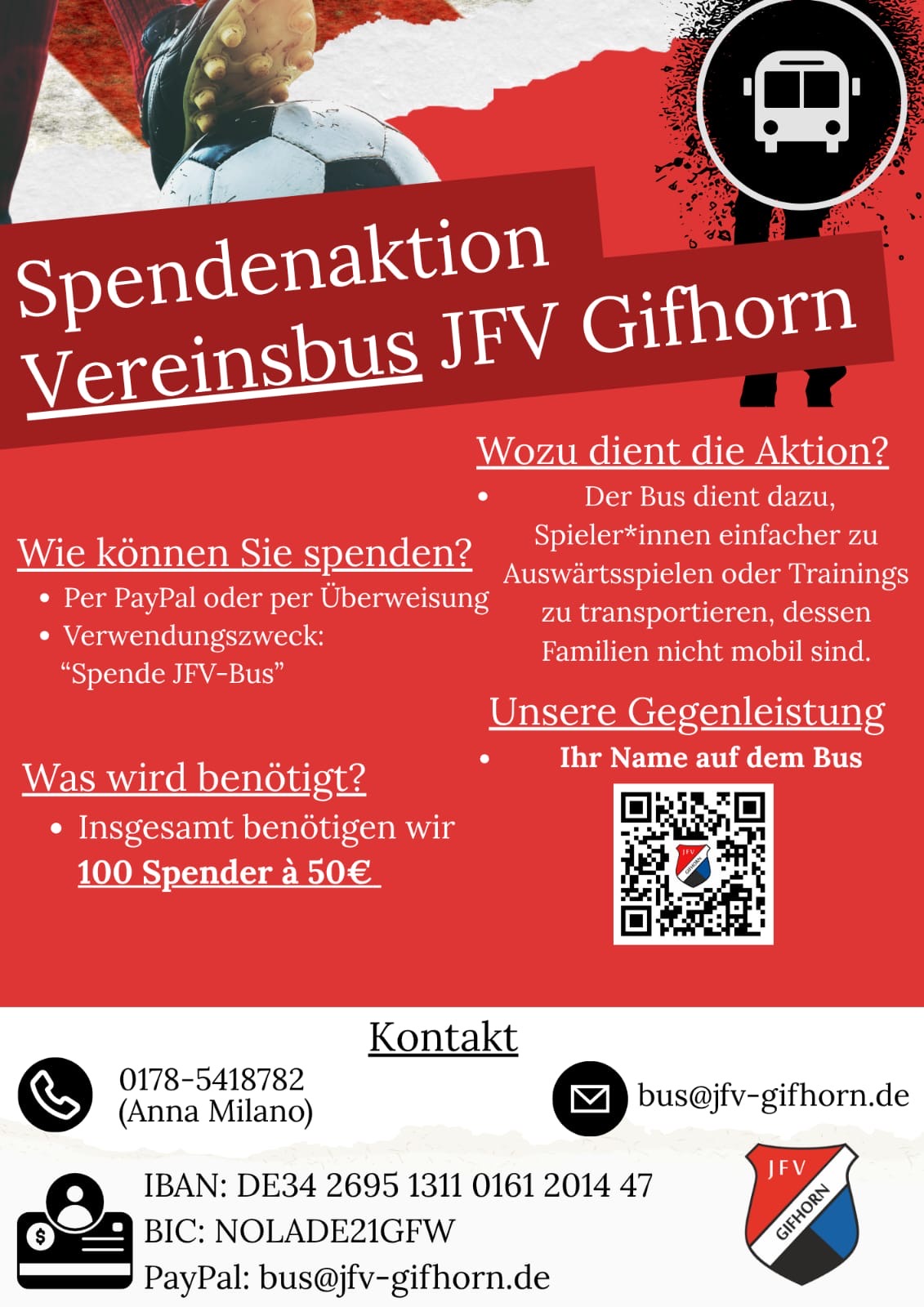 Spielersuche U14 bis U19